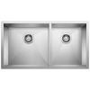 Blanco 518170 Quatrus R0 Equal Double Bowl Undermount