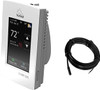 Nuheat AC0055 Signature WiFi-enabled, Touchscreen, Dual-Voltage, Programmable Floor Heating Thermostat 120V/240V