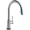 Delta 9159T-BL-DST TRINSIC Single Handle Pull-Down Kitchen Faucet with Touch2O Technology Matte black