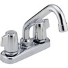Delta 2155-DST Victorian Two Handle Bar/Prep Faucet CHROME