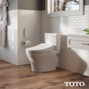 TOTO A2 Bidet Seat with Attached Remote - Elongated in Cotton White