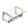 Ginger 3027/PC Frame Glass Covered Toilet Tissue Holder Chrome