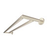 Ginger 0222-24/SN Sine 24" Double Towel Bar Satin Nickel