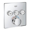 Grohe 29152LS0 GrohTherm?? SmartControl Triple Volume Control Trim with Control Module Chrome