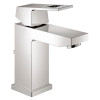 Grohe 2313300A Eurocube S-Size Single-Handle Single-Hole Bathroom Faucet Less Drain Chrome