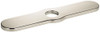 Hansgrohe 04797830 Joleena Base Plate for Single-Hole Kitchen Faucets, 10" in Polished Nickel