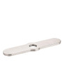 Hansgrohe 04797800 Joleena Base Plate for Single-Hole Kitchen Faucets, 10" in Steel Optic