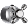 Delta Cassidy H595 Metal Cross Handle Kit - Transfer Valve in Chrome Finish