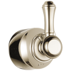 Delta Cassidy H597PN Metal Lever Handle - Transfer Valve in Polished Nickel Finish
