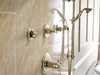 Delta Cassidy H597PN Metal Lever Handle - Transfer Valve in Polished Nickel Finish