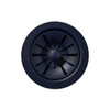 Elkay Quartz Perfect Drain 3-1/2" Polymer Disposer Flange with Removable Basket Strainer and Rubber Stopper Jubilee