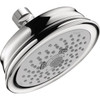 Hansgrohe 04751000 Croma 100 Classic Shower Head 3-Jet, 1.8 GPM in Chrome
