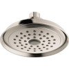 Hansgrohe 04780820 Joleena Shower Head 150 1-Jet, 1.75 GPM in Brushed Nickel