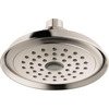Hansgrohe 04933820 Joleena Shower Head 150 1-Jet, 2.5 GPM in Brushed Nickel