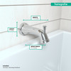 Hansgrohe 04775000 Joleena Tub Spout with Diverter in Chrome
