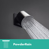 Hansgrohe 24131671 Pulsify S Shower Head 105 1-Jet, 2.5 GPM in Matte Black
