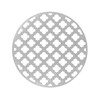 Infinity Drain 5" Round RMS 5 SS Center Drain Decorative Cover: Satin Stainless