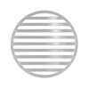 Infinity Drain 5" Round RNS 5 SS Center Drain Decorative Cover: Satin Stainless