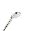 Hansgrohe 04724400 Croma Select S 110 3-Jet Handshower, 1.8 GPM Chrome/White