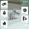 Hansgrohe 04510000 Focus Single-Hole Faucet 70, 1.2 GPM in Chrome