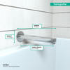 Hansgrohe 14421001 Metris S Tub Spout 9" in Chrome