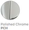 Jaclo Frescia Light Grey Face Showerhead in Polished Chrome Finish