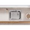 Elkay Dayton Stainless Steel 25" x 21-1/4" x 5-3/8", 2-Hole Single Bowl Drop-in Sink with Left Drain