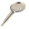 Hansgrohe 26036821 Raindance Select S Handshower 120 3-Jet PowderRain, 1.75 GPM in Brushed Nickel