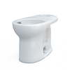 TOTO Drake Round Tornado Flush Toilet Bowl With Cefiontect, Cotton White