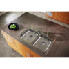 Elkay Dayton Stainless Steel 33" x 21-1/4" x 5-3/8", 2-Hole Equal Double Bowl Drop-in Sink