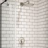 Hansgrohe 04833820 Locarno Shower Arm 15" in Brushed Nickel