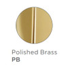Jaclo Contempo #2 Shower Head - 1.75 GPM in Polished Brass Finish