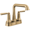 Delta Saylor 2536-CZTP-DST Two Handle Tract-Pack Centerset Bathroom Faucet in Champagne Bronze Finish