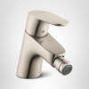 Hansgrohe 31920821 Focus Single-Hole Bidet Faucet in Brushed Nickel