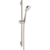 Hansgrohe 4939820 Croma Select S Wallbar Set 110 3-Jet 24", 2.5 GPM in Brushed Nickel