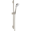 Hansgrohe 4940820 Croma Select S Wallbar Set 110 3-Jet 24", 1.75 GPM in Brushed Nickel
