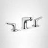 Hansgrohe 04809000 Focus Widespread Faucet 100 with Pop-Up Drain, 1.0 GPM in Chrome
