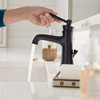 hansgrohe 04773670 Joleena Single-Hole Faucet 100 with Pop-Up Drain, 0.5 GPM in Matte Black