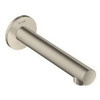 AXOR 45410821 Uno Tub Spout Straight in Brushed Nickel