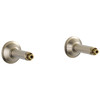 Brizo RP73764BN Traditional WALL MOUNT TUB FILLER UNIONS: Brushed Nickel