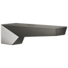 Delta Trillian RP93249KSPR Non-Diverter Tub Spout in Lumicoat Black Stainless Finish