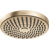 Hansgrohe 4825140 Croma Select S Showerhead 180 2-Jet, 2.5 GPM in Brushed Bronze