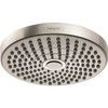 Hansgrohe 26549821 Croma Select S Showerhead 180 2-Jet, 1.5 GPM in Brushed Nickel