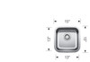 Blanco 441026 Stellar Bar Bowl Undermount
