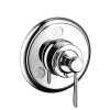 AXOR 16832821 Montreux Trio/Quattro Trim w/Lever Handle Brushed Nickel