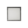 Infinity Drain 5" x 5" T 5 SS Center Drain Kit: Satin Stainless