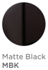 Jaclo Frescia Light Grey Face Showerhead in Matte Black Finish