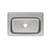 Elkay Dayton Stainless Steel 33" x 22" x 8-1/16", 0-Hole Single Bowl Drop-in Sink