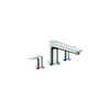 Hansgrohe 71747821 Talis E 3-Hole Roman Tub Set Trim Brushed Nickel