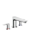 Hansgrohe 71747821 Talis E 3-Hole Roman Tub Set Trim Brushed Nickel